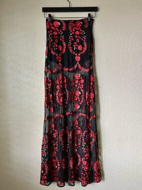 Sworn To Secrecy Maxi Skirt